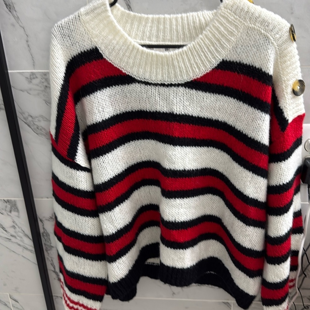 BP striped sweater